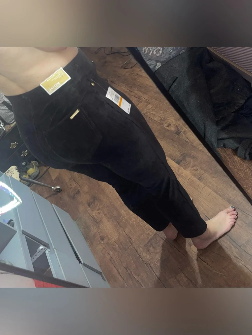 Michael Kors Black Stretch Jeggings